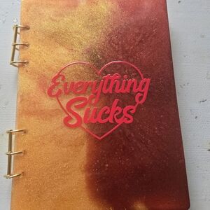 Hand Crafted A6 Resin Notebook